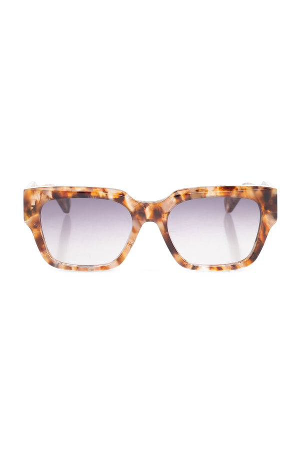 Brown Square Frame Sunglasses Chloé Vitkac Gb 8701